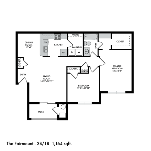The Crossings at Chapel Hill Fairmount Floor Plan